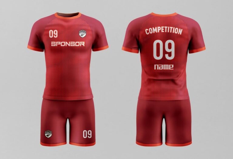 Custom V-Neck Soccer Jersey – Multiple Sleeve & Pattern Options