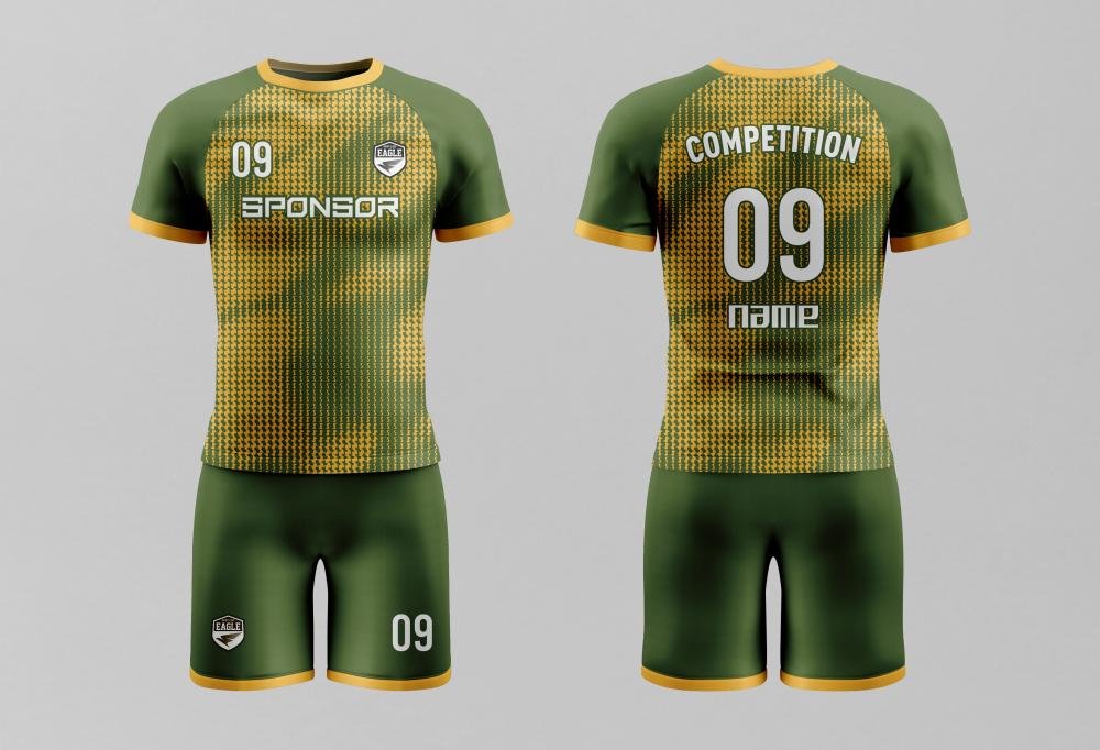 Custom V-Neck Soccer Jersey – Multiple Sleeve & Pattern Options
