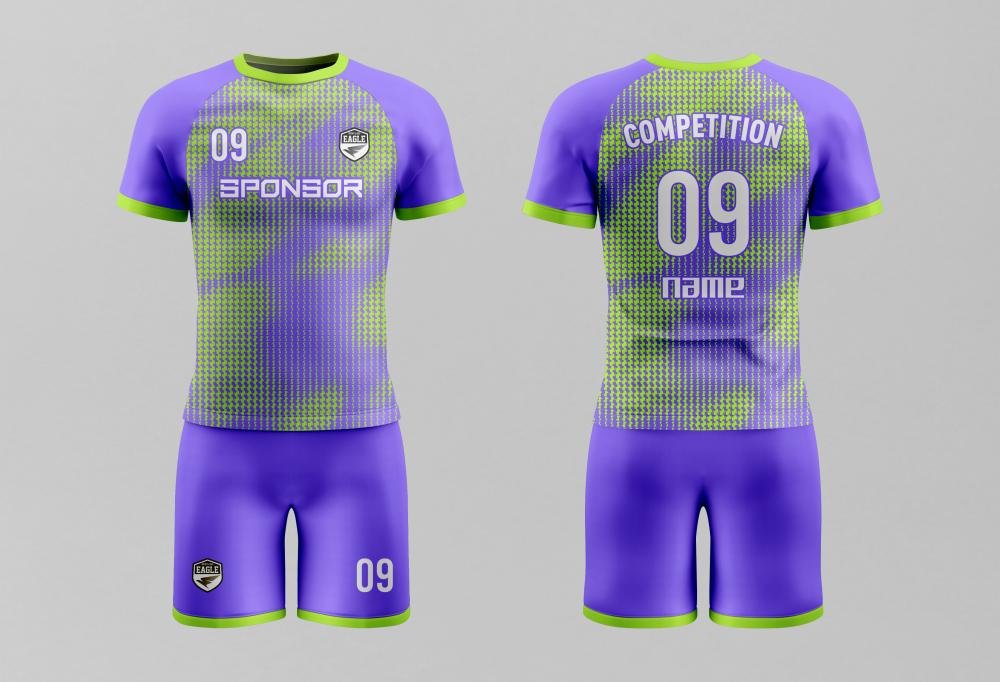 Custom V-Neck Soccer Jersey – Multiple Sleeve & Pattern Options