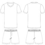 Custom V-Neck Soccer Jersey – Multiple Sleeve & Pattern Options