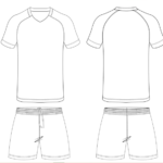 Custom V-Neck Soccer Jersey – Multiple Sleeve & Pattern Options