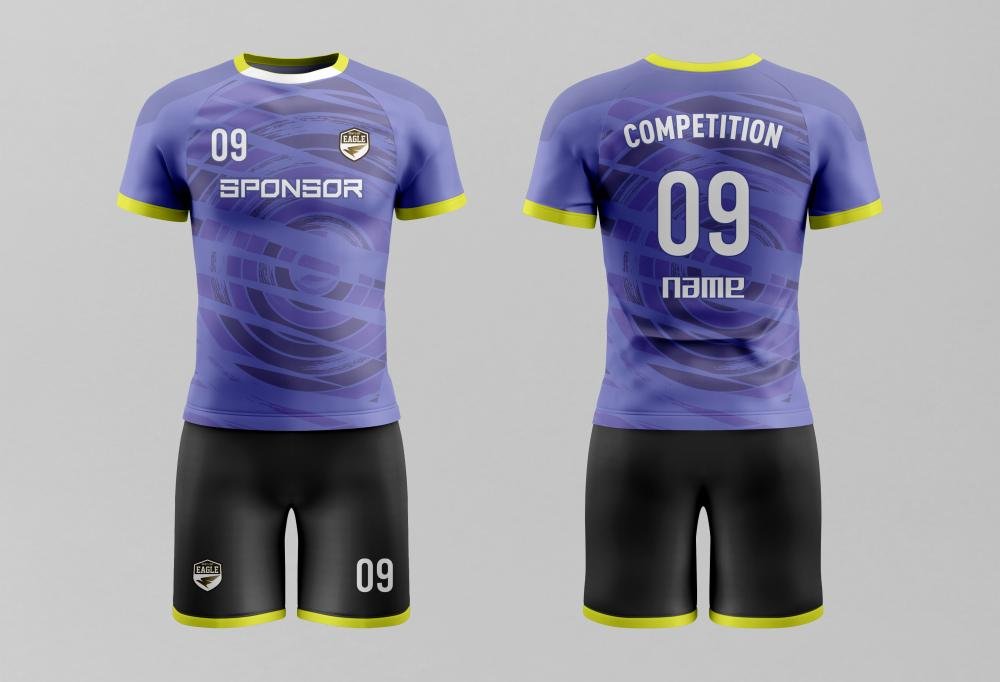Classic Polo Collar Soccer Jersey – Premium Club Style