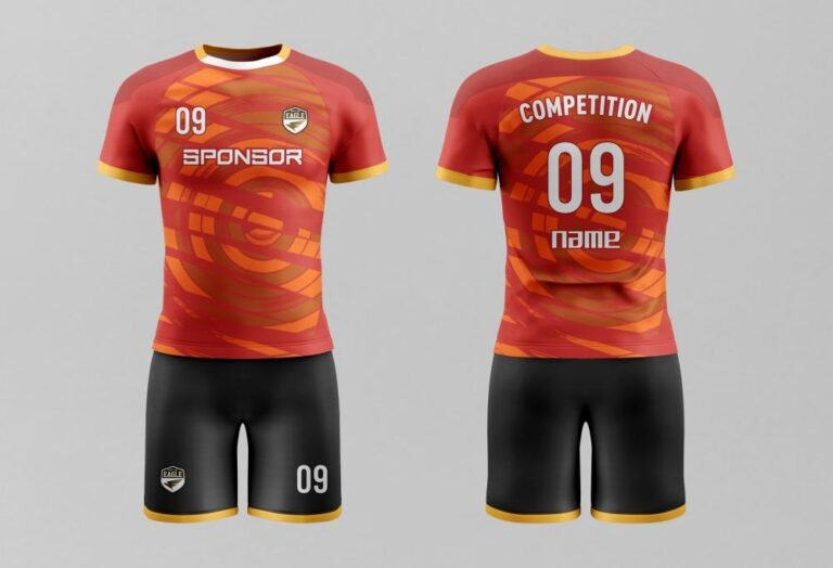 Classic Polo Collar Soccer Jersey – Premium Club Style