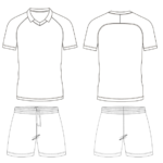 Classic Polo Collar Soccer Jersey – Premium Club Style