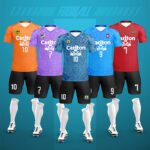 Custom-soccer-jersey-thai-quality-v-neck-set-in-sleeves-yellow-factory-photo made by soccer jersey manufacturer