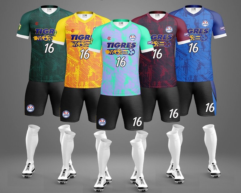 custom-soccer-jersey-pro-grade-150gsm-pinhole-mesh-v-neck-set-in-sleeves-mockup-factory made by soccer jersey manufacturer