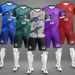 Custom V-Neck Soccer Jersey – Multiple Sleeve & Pattern Options