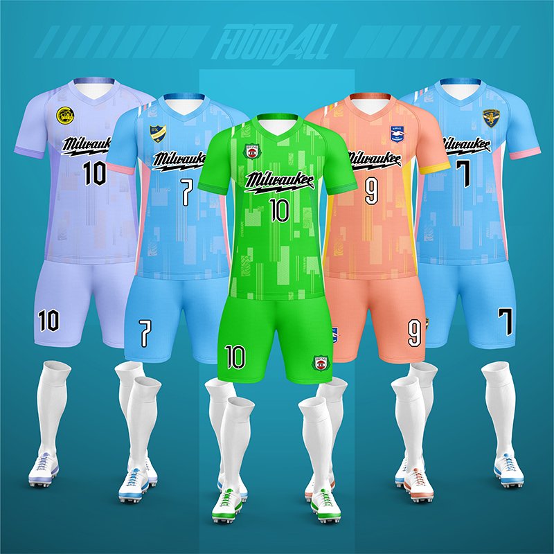 cusom soccer jersey-premium-grade-v-neck-set-in-sleeves-orange-factory-photo by soccer jersey manufacturer
