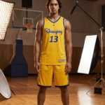 Custom V-Neck Basketball Jersey & Shorts Set Wholesale