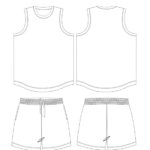Custom crew-neck US style basketball jersey
