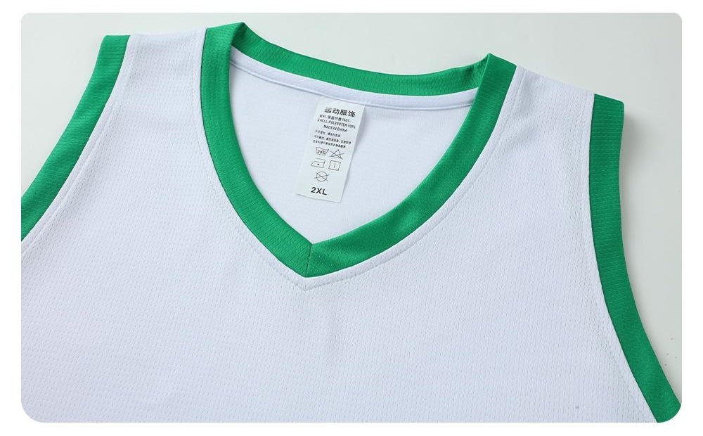 Custom V-Neck Basketball Jersey & Shorts Set Wholesale
