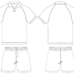 POLO-Collar-soccer-Raglan-Sleeve-Set made by soccer jersey manufacturer
