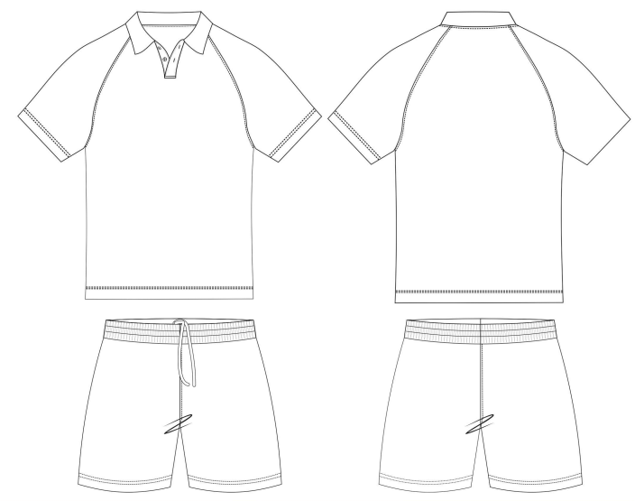POLO-Collar-soccer-Raglan-Sleeve-Set made by soccer jersey manufacturer