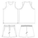 Custom NBA Cut Basketball Uniform (Butterfly Shoulder)