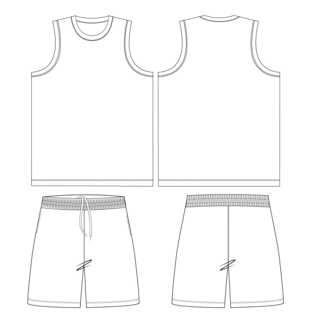 Custom Reversible Basketball Uniform (Jersey & Shorts) Wholesale