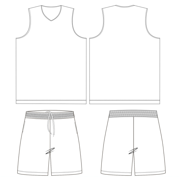 Custom Reversible Basketball Uniform (Jersey & Shorts) Wholesale