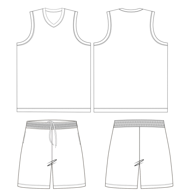 Custom Reversible Basketball Uniform (Jersey & Shorts) Wholesale