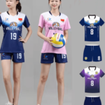 Custom Double-Layer V-Neck Volleyball Uniforms Wholesale | Men’s & Women’s Team Jerseys