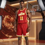 Custom NBA Cut Basketball Uniform (Butterfly Shoulder)