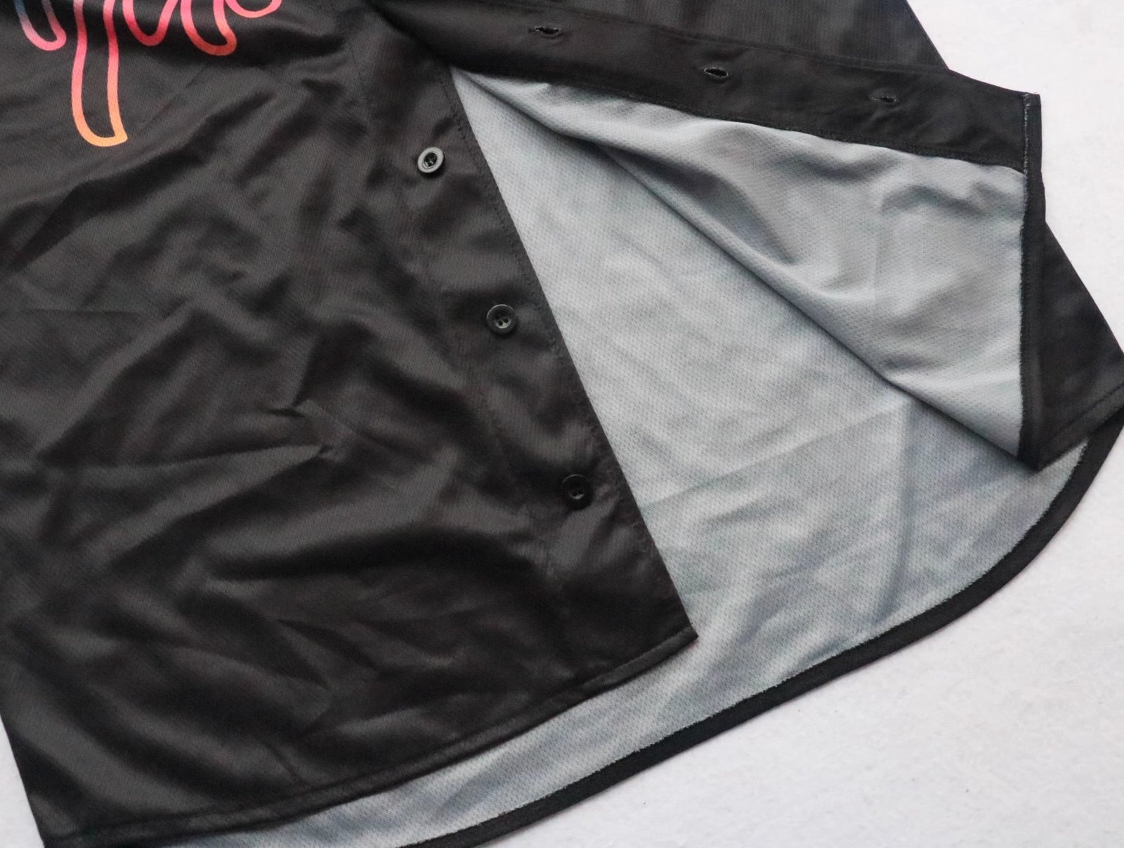 Custom Men’s Button-Down Baseball Jerseys Wholesale