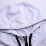 Custom Men’s Full-Zip Hooded Raglan Tracksuits | Wholesale Fleece Gym Sourcing