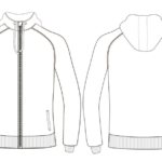 Custom Men’s Full-Zip Hooded Raglan Jackets | Wholesale Training Apparel