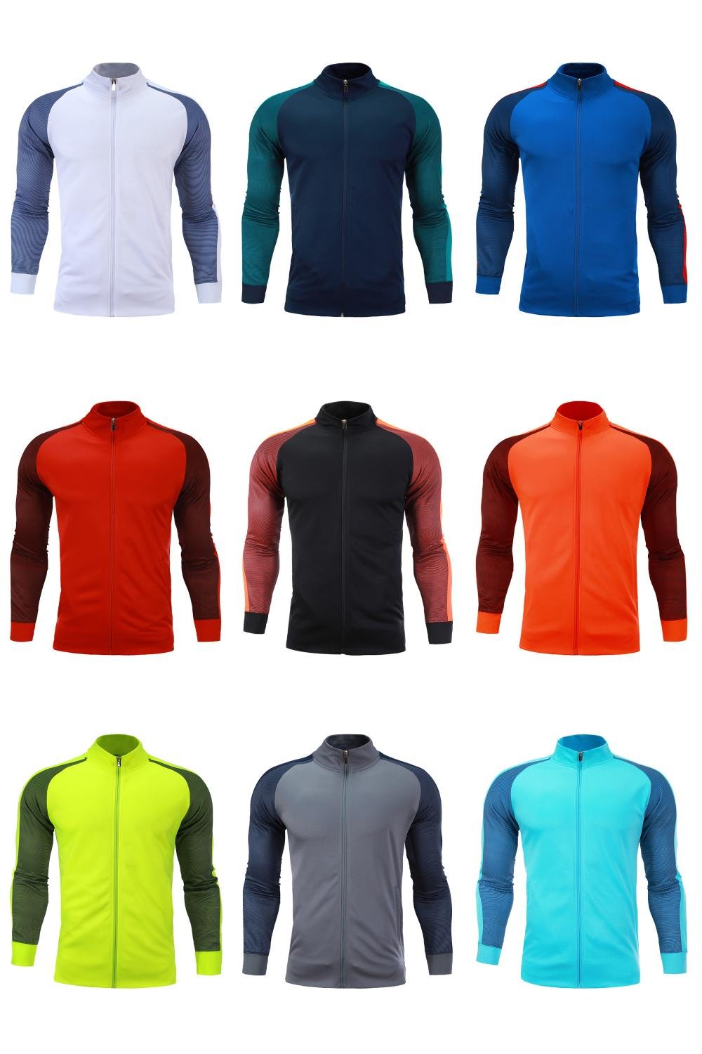 Custom Full-Zip Stand Collar Tracksuits | Wholesale Team Activewear