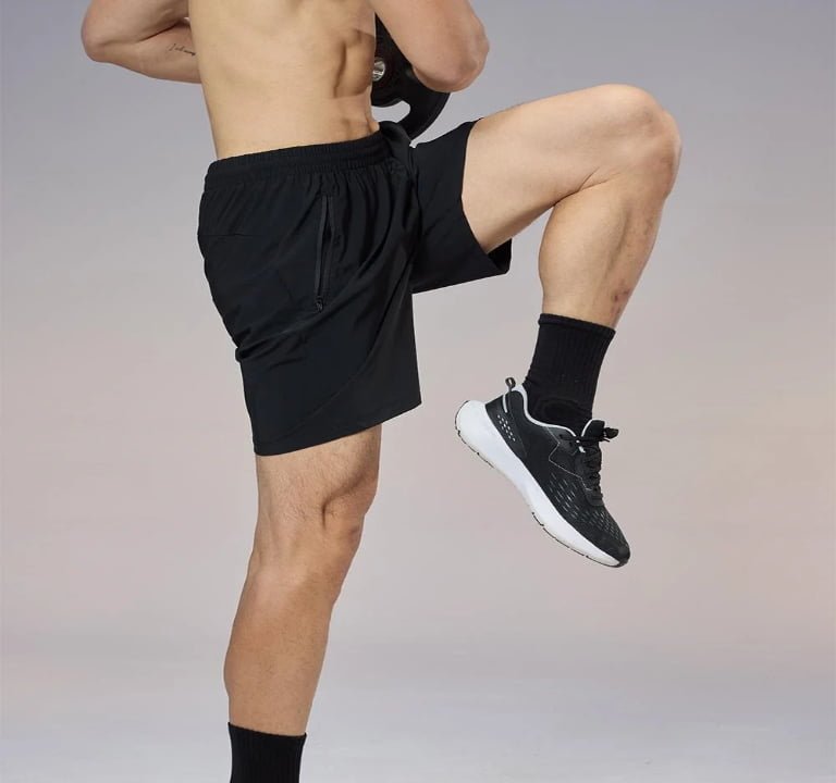 Custom Lightweight Gym Shorts Wholesale | Men’s 4-Way Stretch Workout Shorts