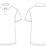 Premium tennis polo jersey pattern maker wirh regular sleeve