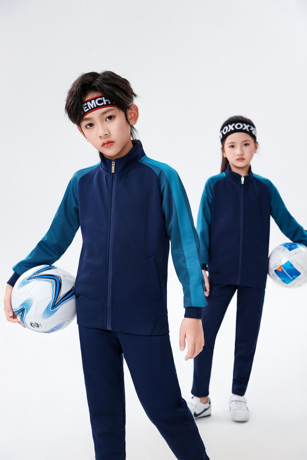 Custom Full-Zip Stand Collar Tracksuits | Wholesale Team Activewear